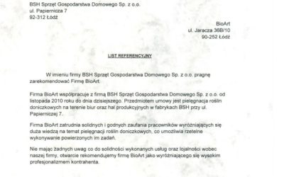 BSH Sprzęt Gospodarstwa Domowego Sp. z o.o.