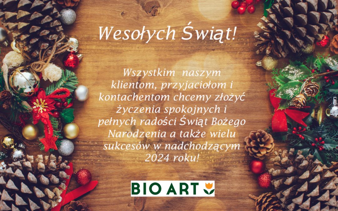 Życzenia Boże Narodzenie BioArt